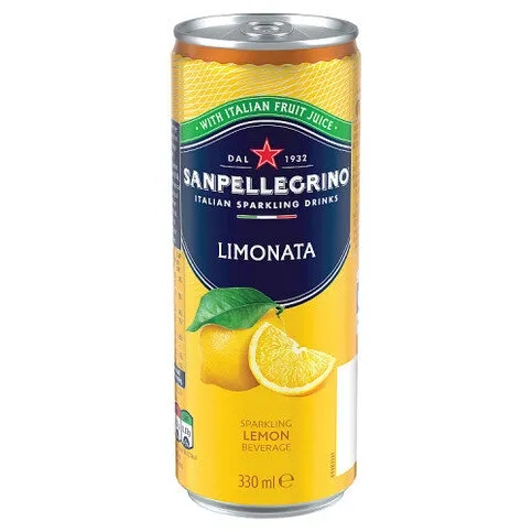 San Pellegrino Sparkling Lemon Beverage 330ml