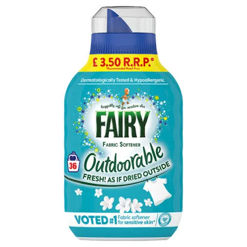 Fairy Outdoorable Fabric Softener, For Sensitive Skin,, 36 Washes