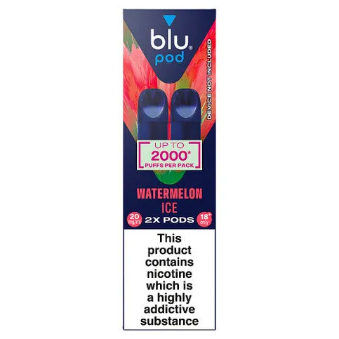 Blu Pod Watermelon Ice 20mg/ml 2 x 2ml