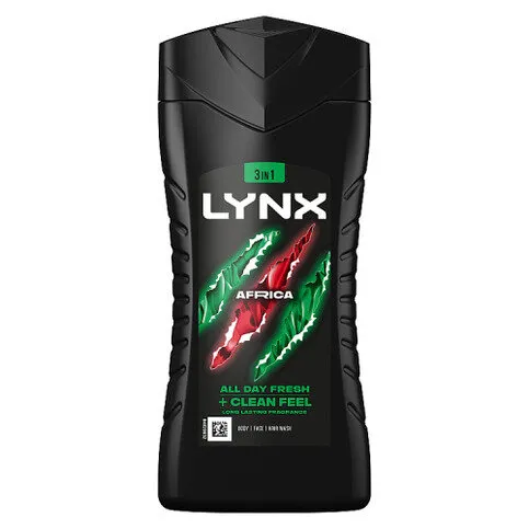 Lynx Limited Edition FIFA 3-in-1 Body Wash Africa 225ml