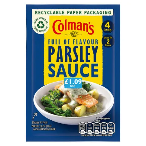 Colman's  Sauce Mix Parsley 20g
